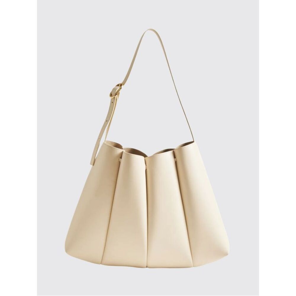 Themoire Shoulder Bag Woman Butter